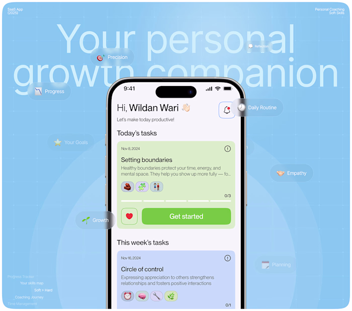 Mira | Coaching app | Mobile App & UI UX Design