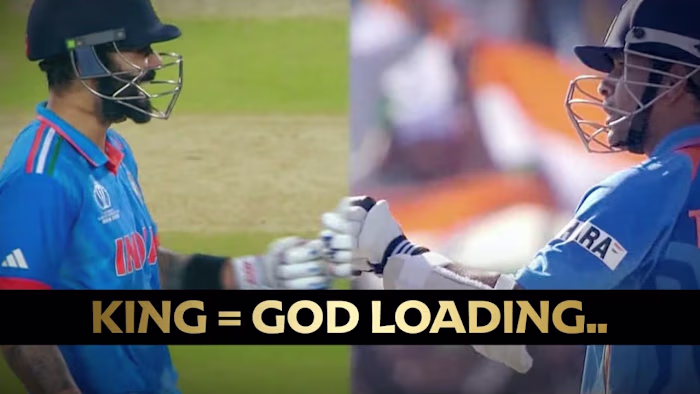 #WeForVirat | King Kohli chasing the GOD of cricket - YouTube
