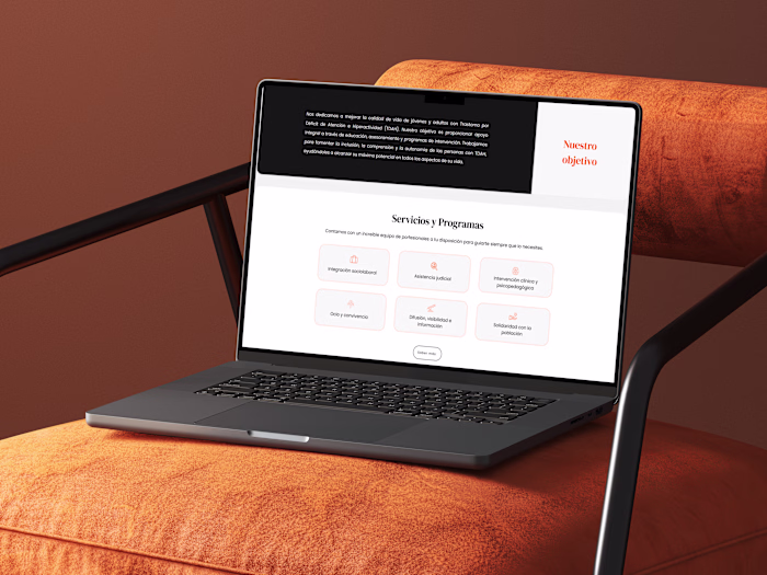 Web design for the first