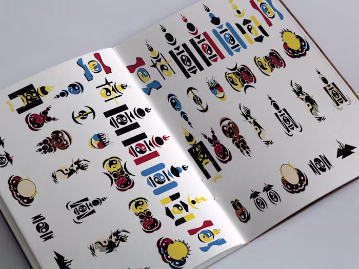 EXPERIMENT - MONGOLIAN FLAG