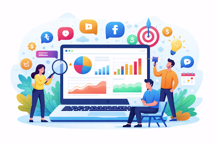 I worked on managing digital