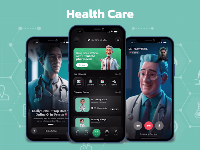 Creating Intuitive Interface for Health Care App