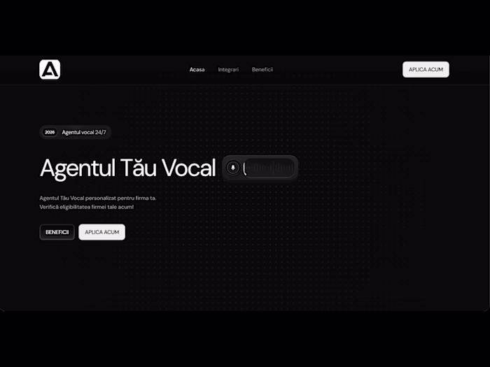 Top-Tier AI Voice Agency: Engaging Landing Page Solutions