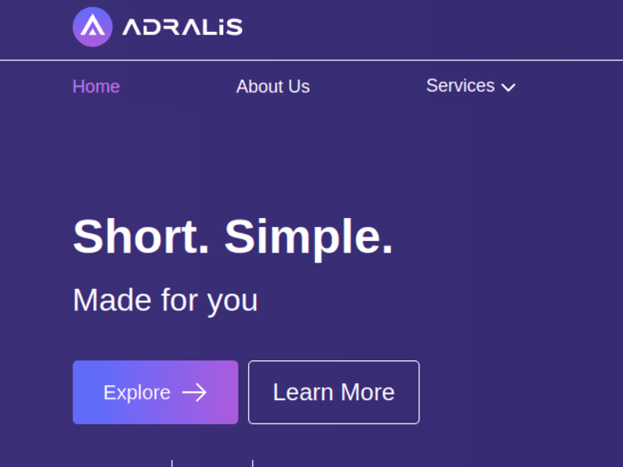 Adralis- Financial Management Platform