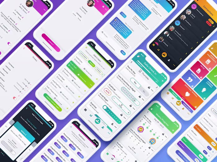 Mobile App Design | Nukshuk Habit Tracking App