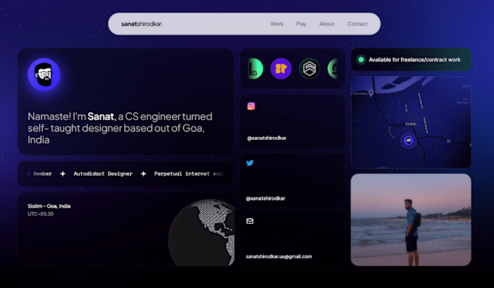 Personal Design Portfolio