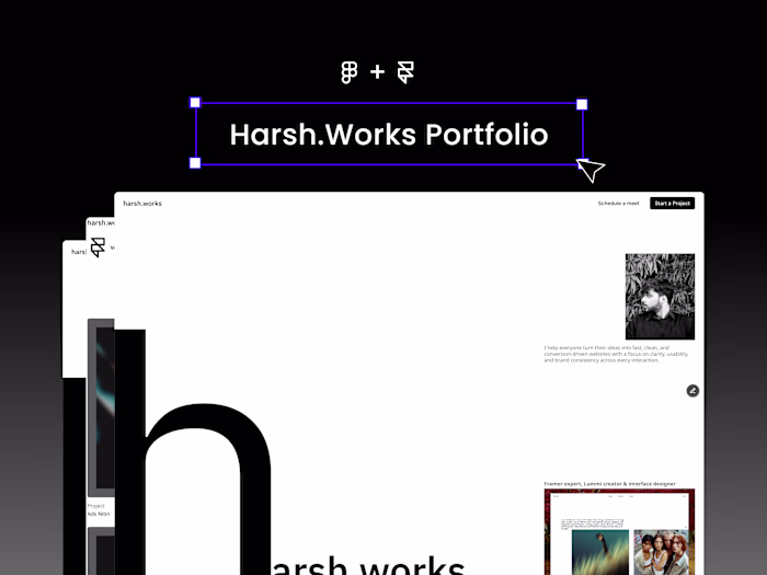 Personal Portfolio in Framer