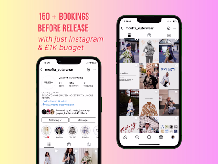 Brand Voice and Instagram Strategy for Moofta