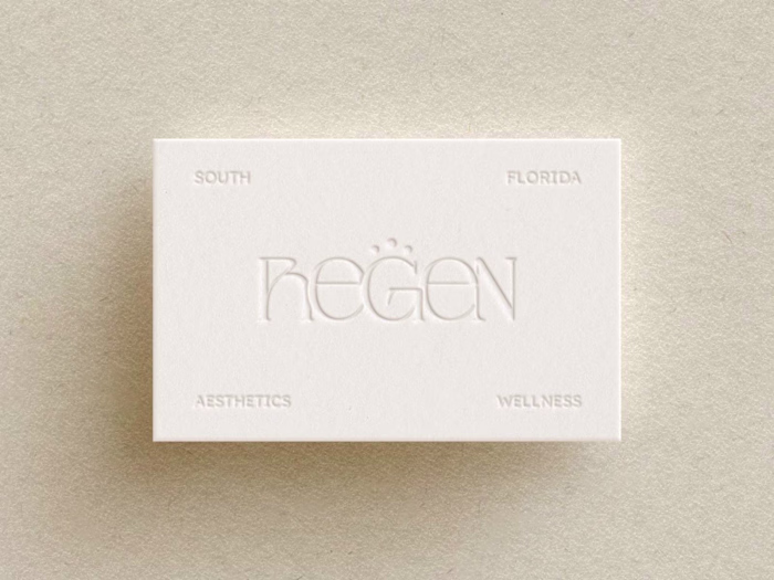 Regen | Aesthetics and Wellness Brand Identity