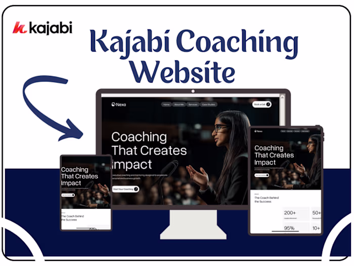 Kajabi Coaching Website