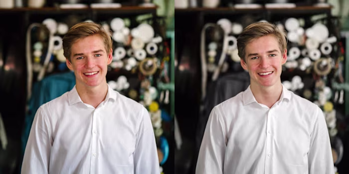 Photo Retouching Face & Shirt