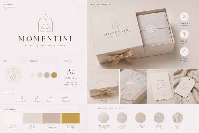 Momentini // Brand Identity Concept
Project