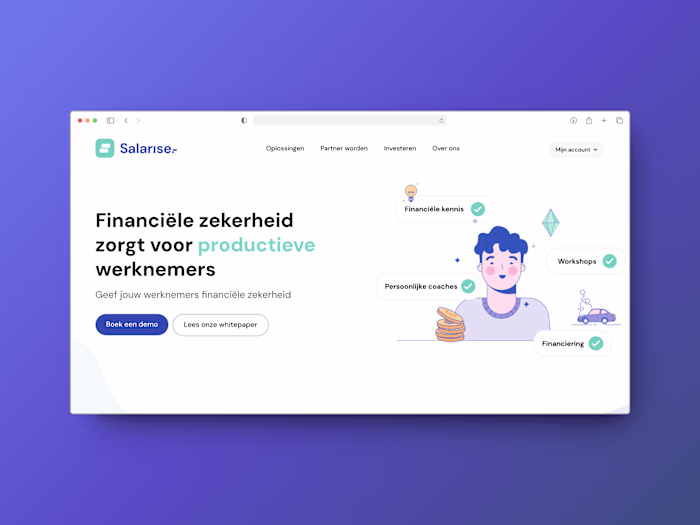 Salarise: Web design & development