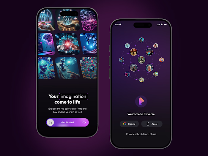 AI Video Generator Mobile App Concept