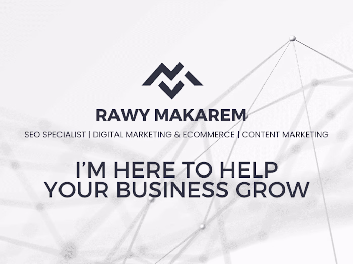 Meet Rawy Makarem: SEO Specialist Extraordinaire