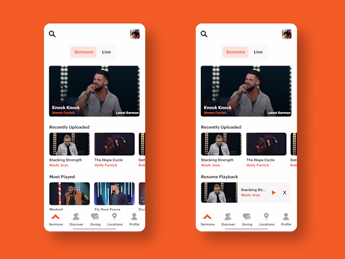 Elevation Church Concept App