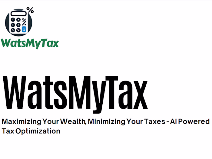 WatsMyTax AI Law - Your Ultimate Tax Optimization Companion