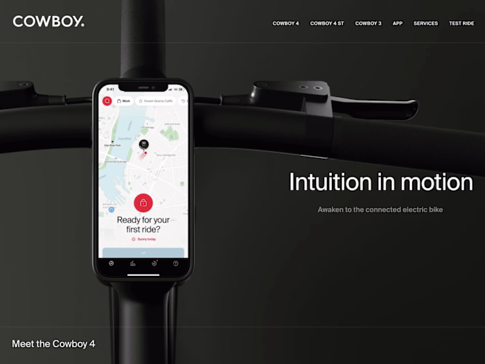 Cowboy Bikes | Website