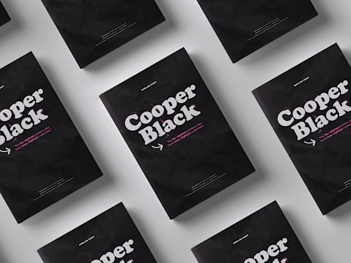 Cooper Black Specimen