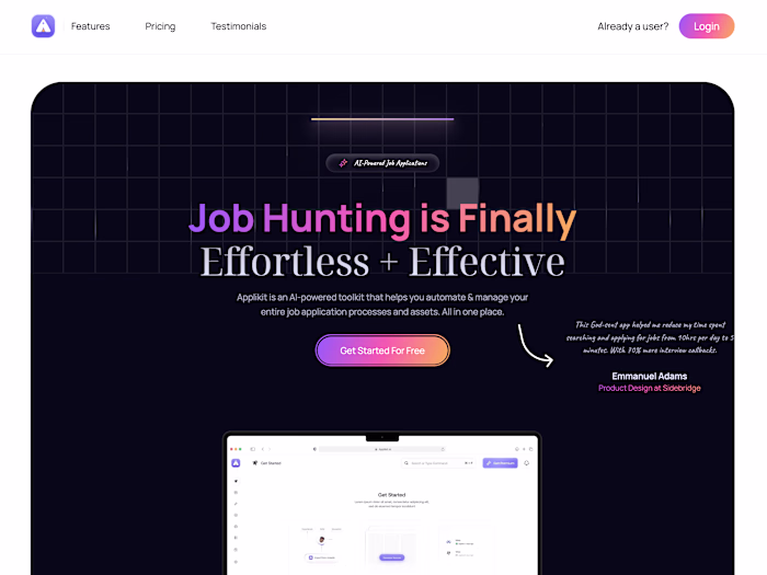 Applikit (SaaS Application)