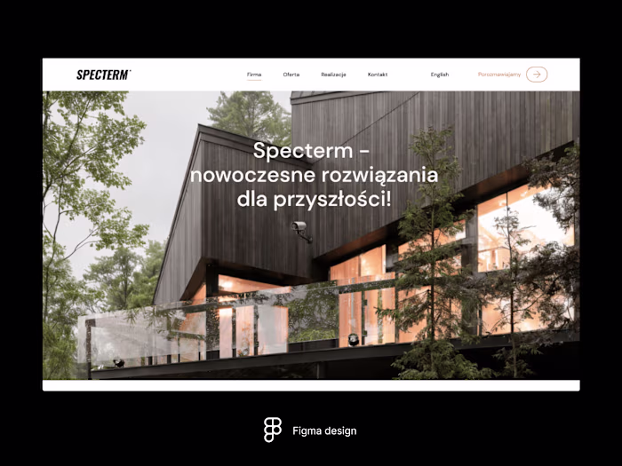 Specterm - Website Design 