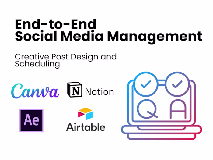 End-to-End Social Media Management