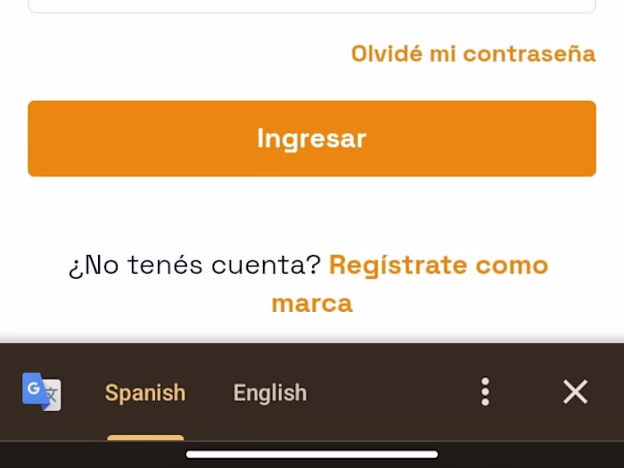 A market place app for Content creators and brands 
