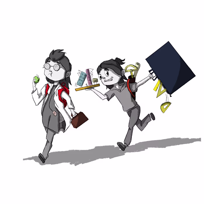 best friends in different profession  