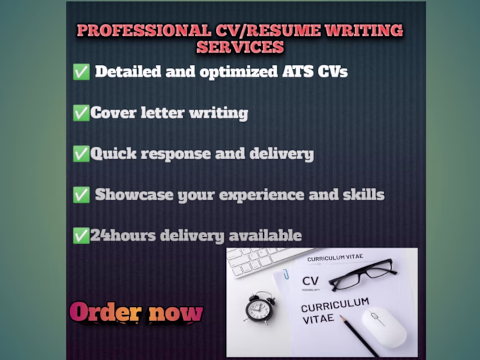 CV/ Resume writing