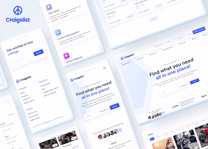 Craigslist Re-design Case Study