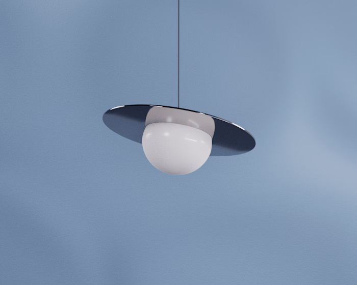 Chaplin Ceiling Lamp - Renders