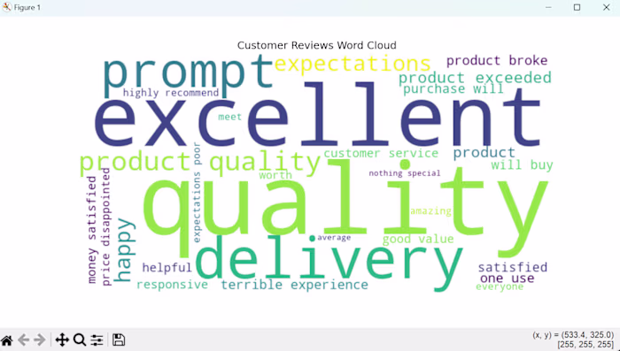 Extracting Data from Customer Reviews to Increase Productivity