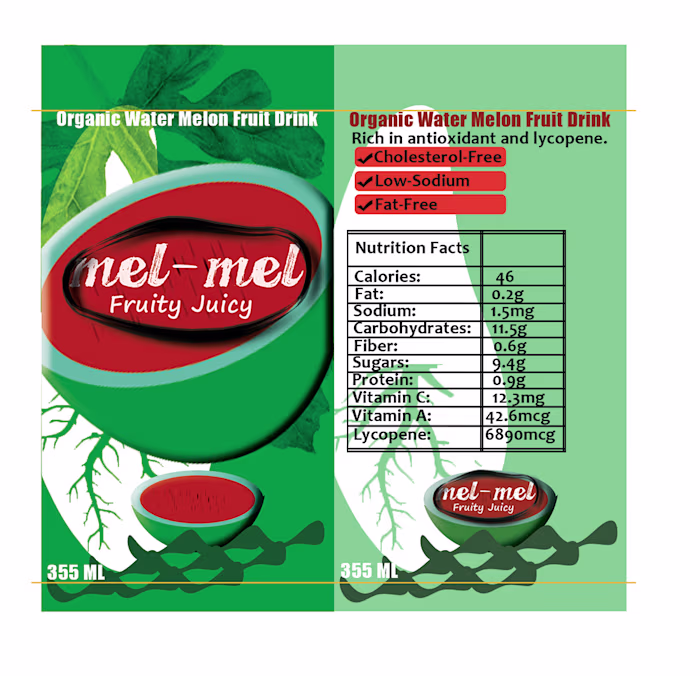 Product Packaging/Labeling Design