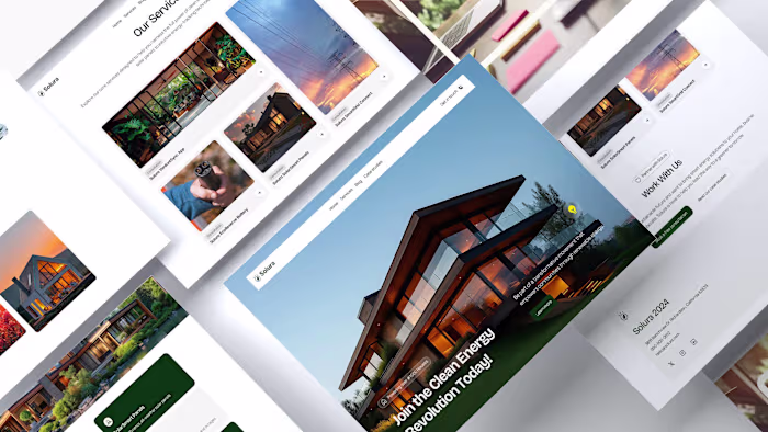 Framer Website Design - Solura 