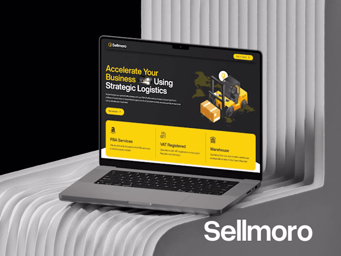 Sellmoro: One-Page Website & Branding