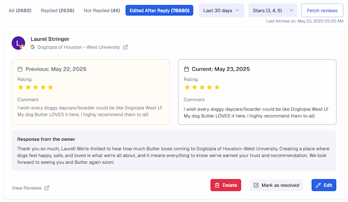 AI-Powered Posts & Review Manager