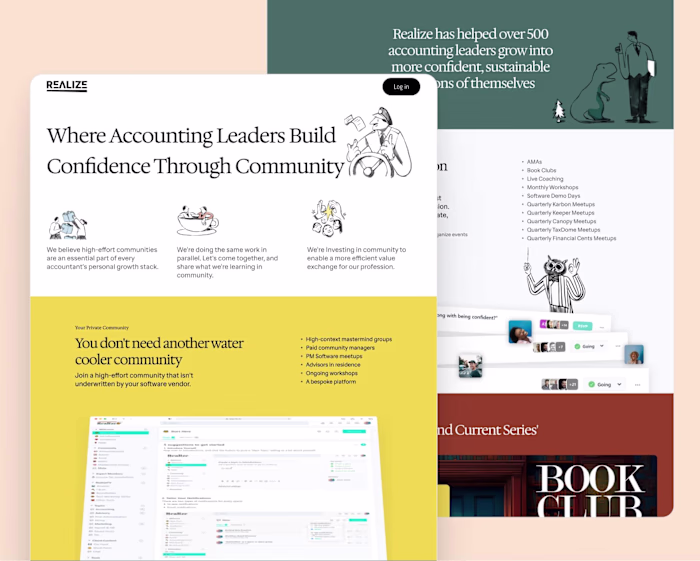 REALIZE - Framer Development