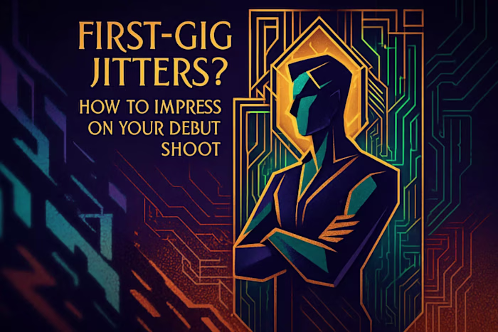 First-Gig Jitters? How to Impress on Your Debut Shoot