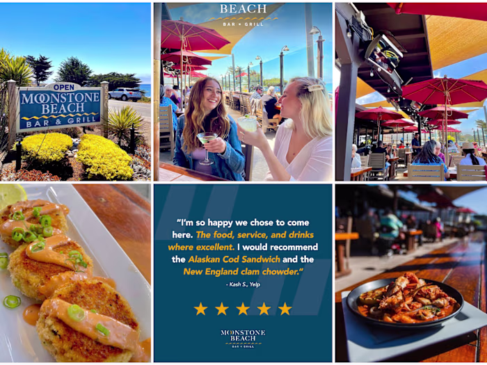 Social Media Management for Moonstone Beach Bar & Grill