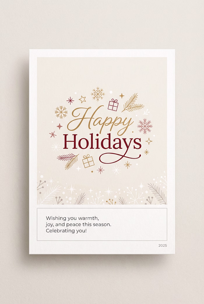 Holiday Cards for the People