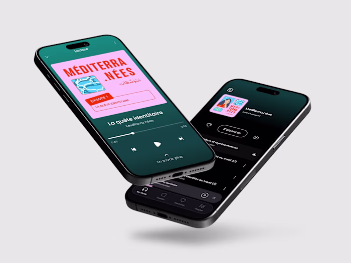 Mediterra.nees - Podcast Identity Design