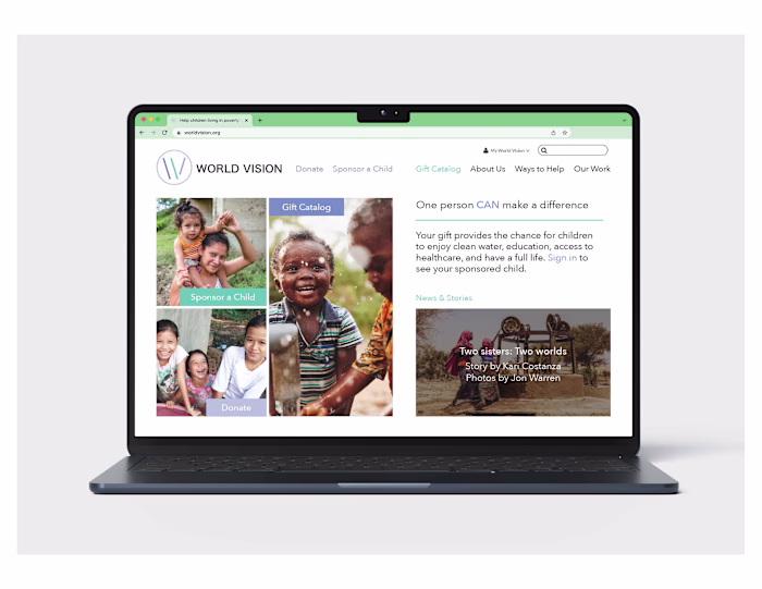 World Vision Rebrand Identity Project