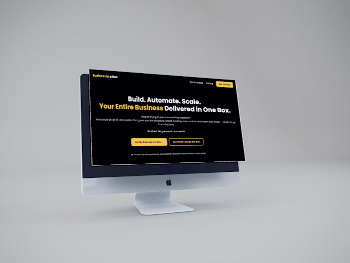 Designed a Landing Page For a Credit Repairer on Gohighlevel