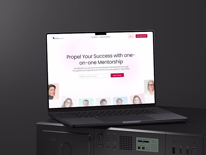 UI/UX Design for Book a Mentor Platform