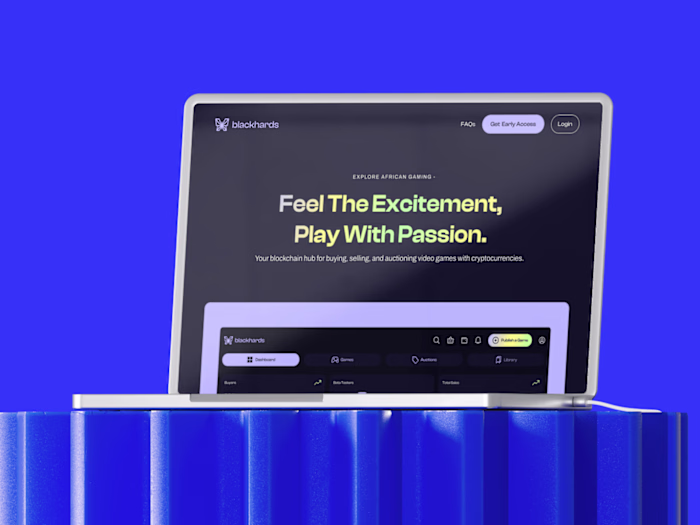 Blackhards MVP Website - The African Gaming Marketplace