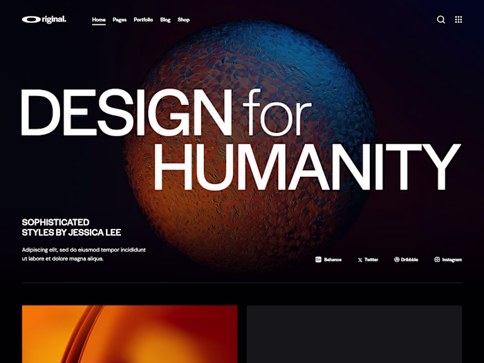 Wordpress Portfolio Website
