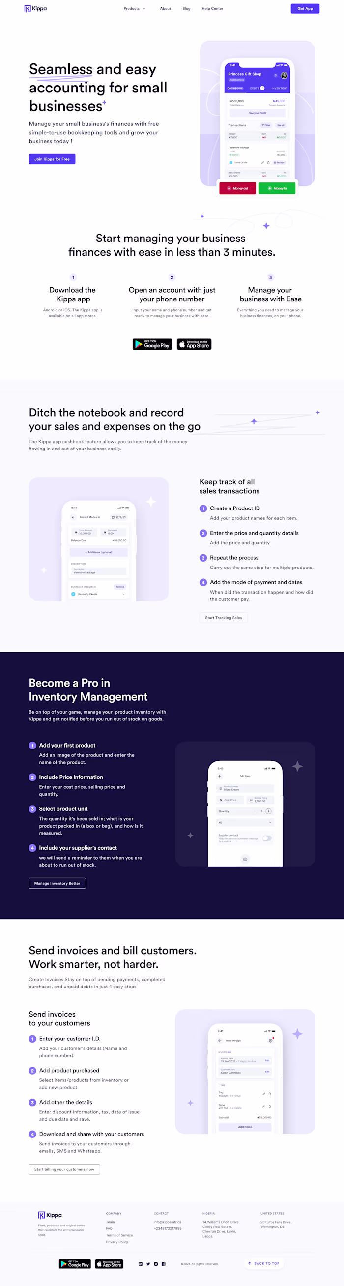 Kippa Inventory Marketing Website