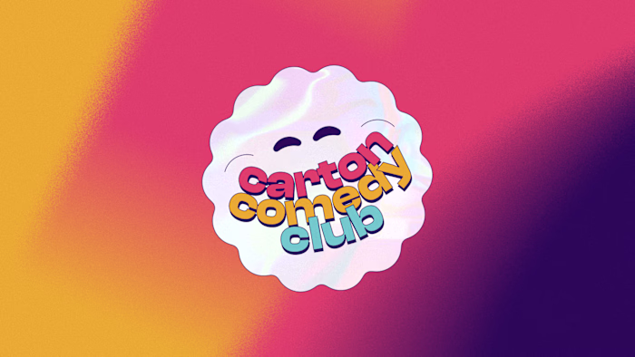 Playful Brand Design - Carton Comedy Club