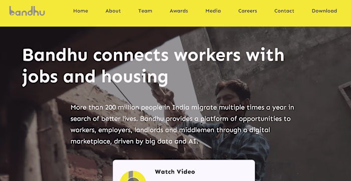 Website Design - Bandhu