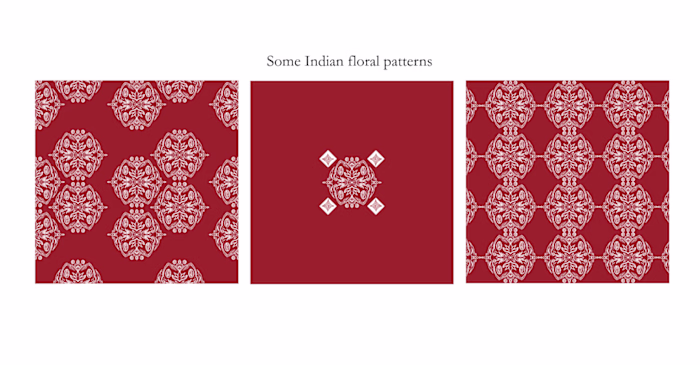 Indian patterns on Behance